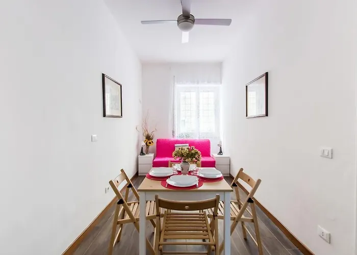 House In The Shopping Street At Trastevere Station *